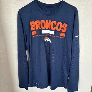 Denver Broncos Dri-fit long sleeve shirt
